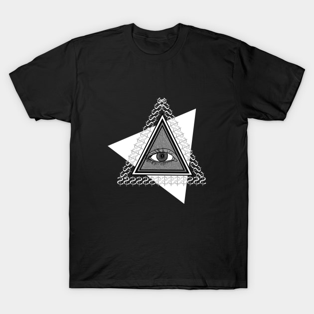 Vintage Eye T-Shirt by Astrablink7